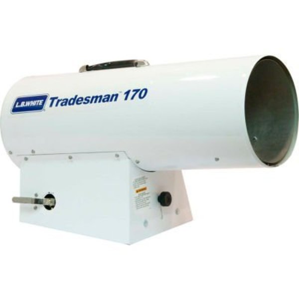 L.B. White L.B. White® Propane Portable Forced Air Gas Heater, 170000 BTU Tradesman 170